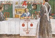 Carl Larsson A Friend from the City oil painting picture wholesale